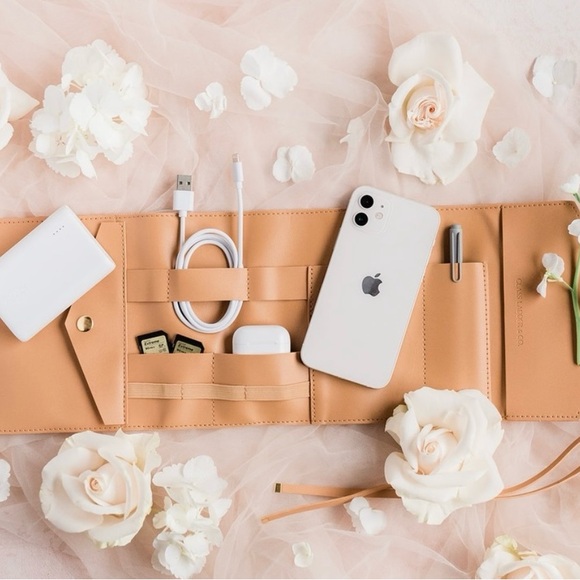 Organizer for Makeup Tech Office Glass Ladder and Co. Katherine in Honey - Picture 1 of 11